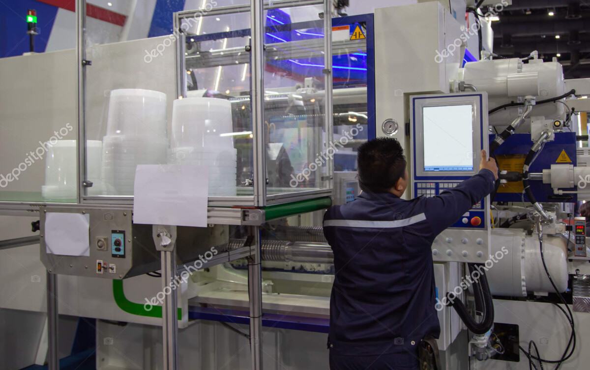 depositphotos 287408766 stock photo worker operating plastic injection molding