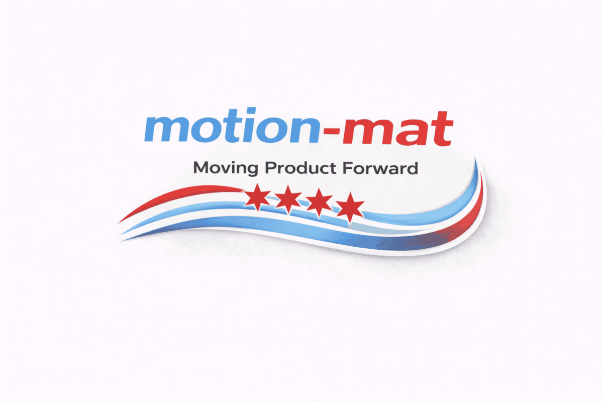 motion mat with tagline